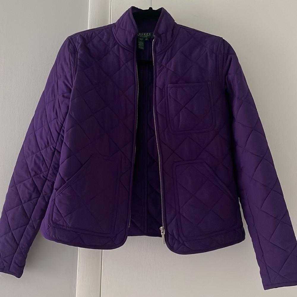 Ralph Lauren purple quilted jacket - Picture 12 of 13